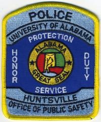 AL,University of Alabama Huntsville Police001