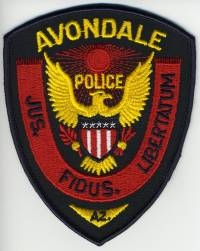 AZ,Avondale Police001