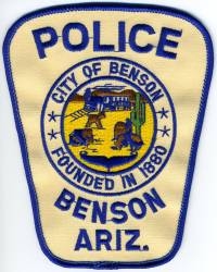 AZ,Benson Police001