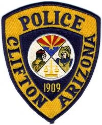 AZ,Clifton Police002