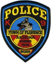 AZ,Florence Police K-9001