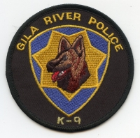 AZ,Gila River Police K-9001