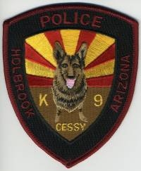 AZ,Holbrook Police K-9002