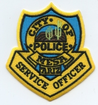 AZ,Mesa Police Service Officer001