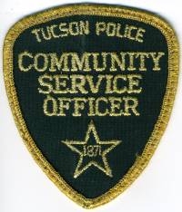 AZ,Tucson Police Community Service Officer007