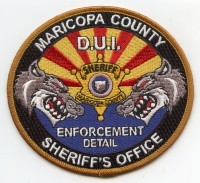AZ,A,Maricopa County Sheriff DUI001