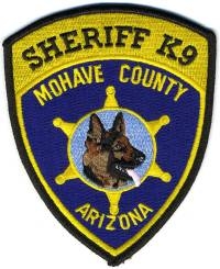 AZ,A,Mohave County Sheriff K-9001