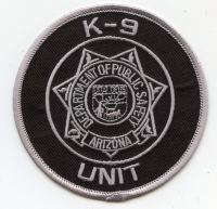 AZ,AA,Dept of Public Safety K-9001