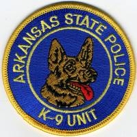 AR,AA,State Police K-9001