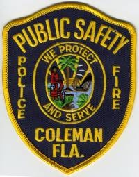 FL,Coleman Police001