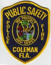 FL,Coleman Police001