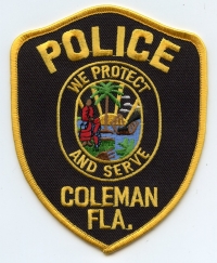 FL,Coleman Police002