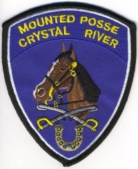 FL,Crystal River Police Mounted Posse001
