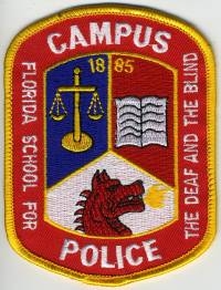 FL,Florida School For The Death And The Blind Campus Police001