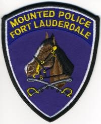 FL,Fort Lauderdale Police Mounted001