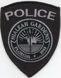 FL,Hialeah Gardens Police003