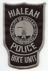 FL,Hialeah Police Bike Unit001