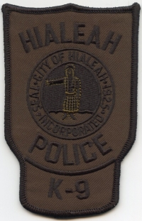 FL,Hialeah Police K-9002