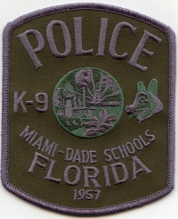 FL,Miami Dade County Public Schools Police K-9002