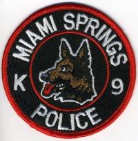 FL,Miami Springs Police K-9001