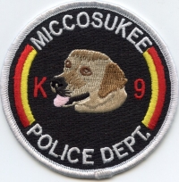 FL,Miccosukee Police K-9002