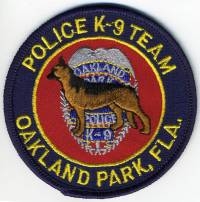 FL,Oakland Park Police K-9001