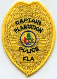 FL,Plantation Police Captain001