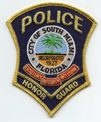 FL,South Miami Police Honor Guard001