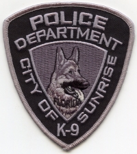 FL,Sunrise Police K-9002