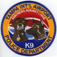 FL,Tampa Airport Police K-9001