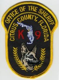 FL,A,Citrus County Sheriff K-9005