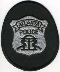 GA,ATLANTA Badge Patch (officer)001