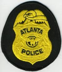 GA,ATLANTA Badge Patch (supervisor)001