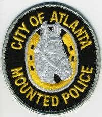 GA,ATLANTA Mounted Police001
