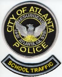 GA,ATLANTA School Traffic001
