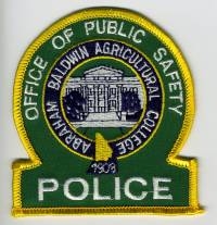 GA,Abraham Baldwin Agriculture College Police001