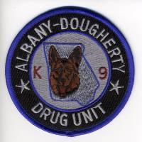 GA,Albany Dougherty County Police K-9 Drug Unit 002