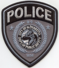 GA,Alpharetta Police K-9002