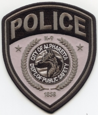 GA,Alpharetta Police K-9003