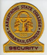 GA,Armstrong State College Security001
