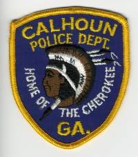 GA,Calhoun Police001