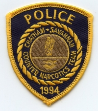 GA,Chatham County Savannah Police Counter Narcotics Team SMALL001