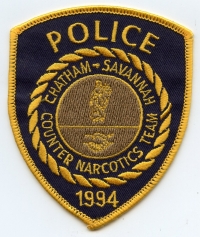 GA,Chatham County Savannah Police Counter Narcotics Team001