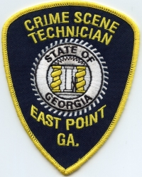 GA,East Point Police Crime Scene Technician001