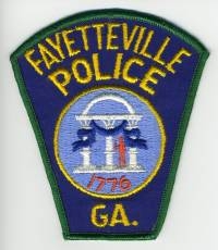 GA,Fayetteville Police001