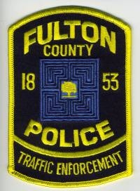 GA,Fulton County Police Traffic008