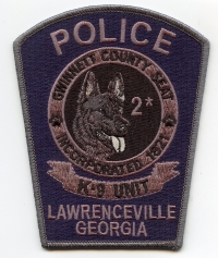 GA,Lawrenceville Police K-9001