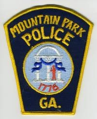 GA,Mountain Park Police001