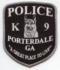 GA,Porterdale Police K-9001