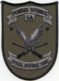 GA,Powder Springs Police Special Response Team001